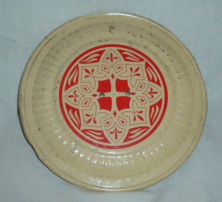 yellow stove-pipe cover