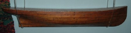 Wooden Model Ship's Hull